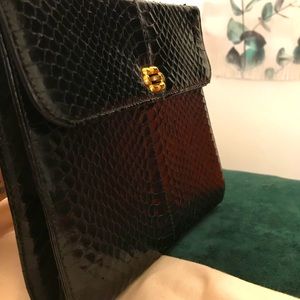 Faux Snakeskin Vintage purse